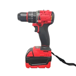 Waterproof And Shockproof Impact Drill Brushless Impact Drill Cordless Two-speed Rechargeable Impact Drill