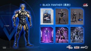 Figura Coleccionable <span class=keywords><strong>de</strong></span> la Serie Super War Game <span class=keywords><strong>de</strong></span> ZD Toys, Figura <span class=keywords><strong>de</strong></span> <span class=keywords><strong>Acción</strong></span> <span class=keywords><strong>de</strong></span> Pantera Negra, Estilo Videojuego, Escala 1/10, 18 cm/7 pulgadas - Product Image 5