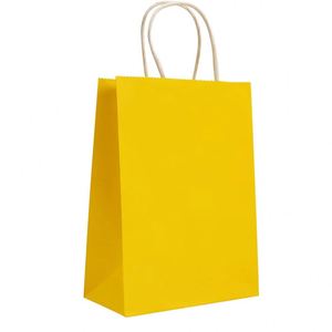 Bolsas de Regalo de Papel Kraft con Asas, Bolsas para Tiendas Minoristas, Bolsas para el Día de San Valentín, Navidad, Fiestas, Bolsas de Papel para Regalos Festivos - Product Image 2