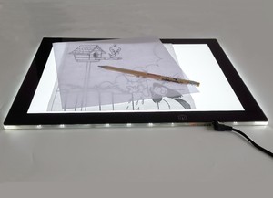 Mesa de Dibujo con Luz LED, Ajustable, Portátil, USB, para Plantillas y Dibujo - Product Image 2