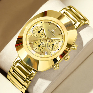 นาฬิกาข้อมือแบรนด์ VA VA VOOM 2513 สำหรับผู้ชาย สไตล์สปอร์ตและลำลอง สายสแตนเลส หน้าปัดทันสมัย ฟังก์ชั่นหลากหลาย พร้อมเข็มวินาที - Product Image 1