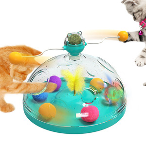MOFESIPI juguetes interactivos para gatos, molino de viento para mascotas, juguete de menta, vaso de ejercicio para gatos de interior, juguetes de hierba gatera para gatos de Interior de todas las edades - Product Image 2