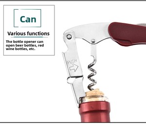 Ouvre-bouteille multifonctionnel en acier inoxydable pour vin et bière, design créatif, usage domestique, sans impression <span class=keywords><strong>de</strong></span> logo, vente en gros d'usine - Product Image 6