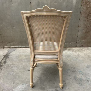 Classic Vintage Design Wholesale Price Outdoor Furniture Plastic High Quality Rattan Back Hotel Banquet Wedding Louis <b>Chair</b> - Product Image 3