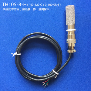 Sensor de Temperatura y Humedad Th10s B H con Sonda Metálica 40-120 °C 0-100 % HR, Impermeable y Resistente al Polvo, para Uso Industrial - Product Image 1