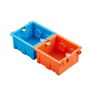 राष्ट्रीय मानक 86 प्रकार पीवीसी छुपा स्थापना स्विच कुर्सियां केबल टर्मिनल बॉक्स फ्लश घुड़सवार दीवार नीचे बॉक्स - Product Image 5