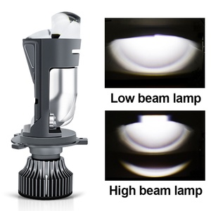 Projecteur à double lentille M01K H4 165w 17000lm 6000k Blanc, ampoule de phare LED pour moto, lumière LED pour phare de voiture - Product Image 5