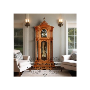 Orologio da Terra in Stile Antico Francese, Design Country, 31 Giorni di Autonomia, Movimento Meccanico <span class=keywords><strong>a</strong></span> Carica Manuale, <span class=keywords><strong>Pendolo</strong></span> in Legno, Orologio Nonno <span class=keywords><strong>Hermle</strong></span> - Product Image 5