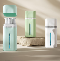 Ensemble de 4 flacons de voyage anti-fuite, flacons pulvérisateurs rechargeables, distributeurs à pompe, contenants de toilette pour les voyages d'affaires et le camping