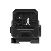 Caméra thermique compacte à marque privée 256x192 avec capteur 12 µm, objectif 13 mm F0.9 et télémètre laser 1000 m