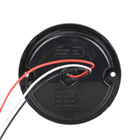 Feux arrière combinés ronds à LED de 95 mm avec ECE R6 R7 R23 R38 R10