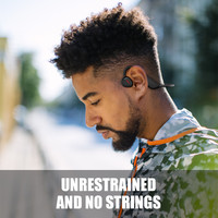 Oreillettes Bluetooth 5.3 sans fil à Conduction d'air sur l'oreille, écouteurs TWS sans fil, oreillettes de Sport étanches