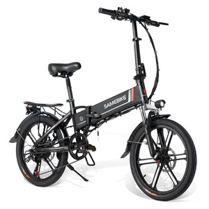 China al por mayor almacén 20 pulgadas <span class=keywords><strong>samebike</strong></span> 250W 6 Motor de velocidad rápida bicicleta eléctrica <span class=keywords><strong>plegable</strong></span> Bicicleta de ciudad - Product Image 4