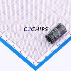 33uF450V12.5x20KM ตัวเก็บประจุด้วยไฟฟ้าอลูมิเนียมผ่านรูผ่าน220mA-120Hz D12.5xL20mm 33uF 20% 450V - Product Image 1