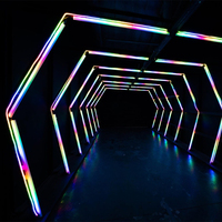 Éclairage de tunnel à pixels LED RGB RGBW adressables, étanche IP66, pour scène, éclairage coloré, club
