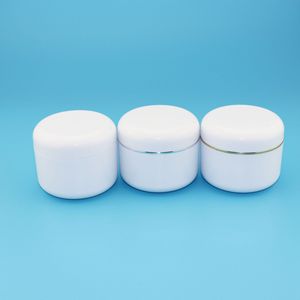 ขวดพลาสติกบรรจุครีมขัดตัว10กรัม20กรัม30กรัมขวดเครื่องสำอางสีขาว - Product Image 1