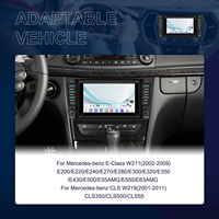 Radio Mobil Android Podofo 7'' untuk Mercedes-Benz E-Class W211 CLS-Class W219 Para Auto 2+64 Wireless Carplay/Android Auto GPS/WIFI