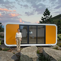 Casa Prefabricada Expandible de 20 pies/40 pies, Contenedor Móvil con Baño y Cocina, en Venta, de Lujo, Impermeable, Ecológica y con Energía Solar