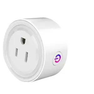 US Home Wifi Smart Electrical Plug with Socket Customized Logo Brand Wall Socket Plug