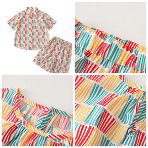 Ventes en gros d'été, robes fleuries maman et moi, chemise papa, vêtements assortis pour la famille, tenues hawaïennes - Product Image 3