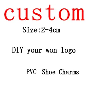 2023 New Shoe Charms Custom Pvc Decoration Personalisation Design Shoe Charms