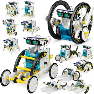 13 In 1 Solar Powered Robots Science Engineering Toys Toys Intelligence Assembling Kits For Students