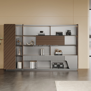 Zitai Designer legno originale con strisce a LED e responsabile della ricarica Wireless President <span class=keywords><strong>High</strong></span>-End scrivania da ufficio - Product Image 3