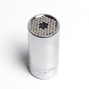 Yinbei Chrome Plated 7-19mm 3/8" Hex Shank Ratchet Wrench Socket Set 1/4"-3/4" - Product Image 5