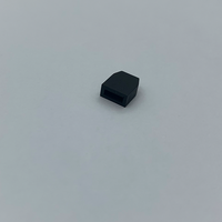 Penutup Debu MPO Model Ferrule Hitam untuk Konektor Serat Optik, Pelindung Debu QSFP28 Transceiver, Kabel Data Center Kepadatan Tinggi 5G