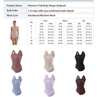 Body sculptant intégral amincissant, contrôle du ventre et de la taille, Fajas, Vente en gros OEM