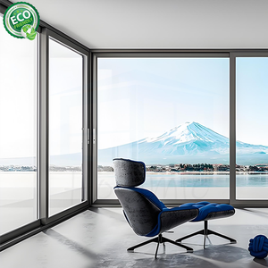 Fenêtre à battant à rupture de pont thermique hermétique, triple vitrage, résistante aux fort-vent, pour immeubles résidentiels en hauteur - Product Image 6