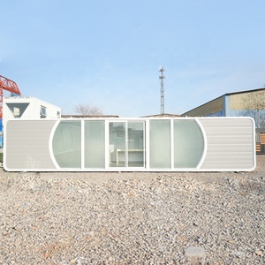 Casa Contenedor Tipo Cabaña <span class=keywords><strong>Apple</strong></span> de 11 m - Panel Metálico Grueso con Relieve, Transpirable y Portátil para Uso en Tiendas, Oficinas y Hoteles - Product Image 4