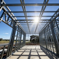 Estructura de Acero Personalizada para Almacenes, Talleres, Casas Industriales Prefabricadas, Estructura de Acero para Estructuras