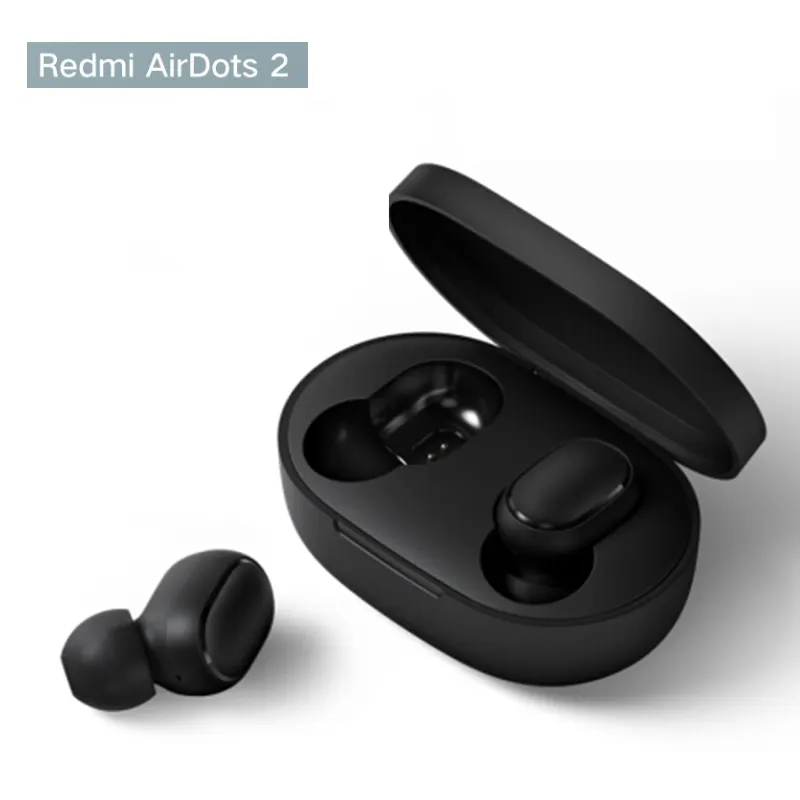 Redmi Airdots หูฟังอินเอียร์ Xiaomi 2,หูฟังไร้สายเทคโนโลยี TWS รุ่นพื้นฐานปี BT5.0 2