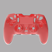 Coque de protection fine en cristal pour manette PS5, étui antidérapant et antichoc, housse de poignée, accessoires de poignée de manette Elite
