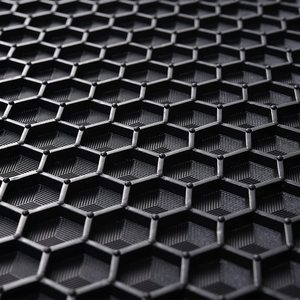 Alfombrilla de Piso de PVC TPE de Goma Negra Tipo Panal de Abeja, Material para Alfombras de Coche de Lujo, No Tóxico, Inodoro, Juego Completo - Product Image 3
