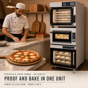 Four de Fermentation <span class=keywords><strong>et</strong></span> de Cuisson Tout-en-un 60x40cm pour un Levage Rapide de la Pâte, Idéal pour Studio de Pâtisserie <span class=keywords><strong>et</strong></span> la Cuisson du <span class=keywords><strong>Chocolat</strong></span> - Product Image 5