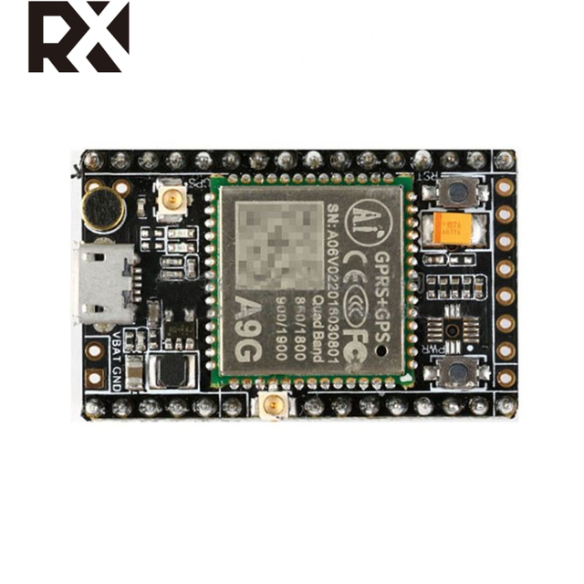 TZ GPRS GPS Module A9G Core Board Module Pudding Development Board SMS voice Wireless Data Transmission IOT with Antenna GSM