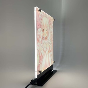 Lumière LED Peinture <span class=keywords><strong>Nekopara</strong></span> Anime Veilleuse pour Adolescent Décoration de Chambre Veilleuse Lampes de Bureau Led Rétro-Éclairé Poster - Product Image 3