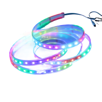 Bande LED flexible 60 LED, lumière LED RGB DC12V, 5M/rouleau