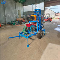 Machine de forage automatique montée sur tracteur pour puits d'eau et mines