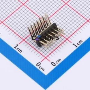 IPCP127M14PB28R Pin Header Bent Lead Through Hole,P=1.27mm Connector 2x7P 1.27mm 1.27mm Pin Header - Product Image 1