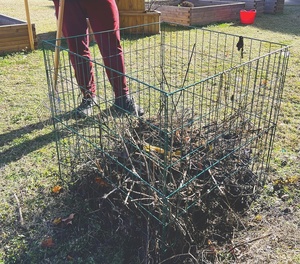 <span class=keywords><strong>Bac</strong></span> <span class=keywords><strong>de</strong></span> <span class=keywords><strong>compostage</strong></span> en fil métallique pour jardin - Product Image 5