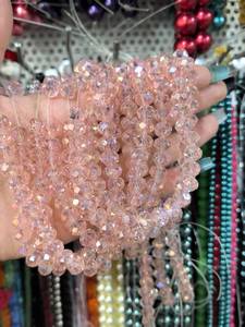 Stock disponible : Perles en cristal AB de 6x8mm avec cartes de perles multicolores et perles en cristal sur bâtonnets pour la fabrication de bijoux - Product Image 6