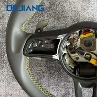 Volant de sport en cuir pour voiture, directement de l'usine, pour Porsche 991911992 Cayenne Coupe Panamera Sport Turismo, montage direct, adaptable