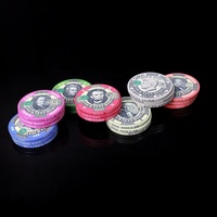 Jetons de poker de 10 grammes en gros, personnalisables avec une valeur en dollars, pour créer des jeux de table de casino