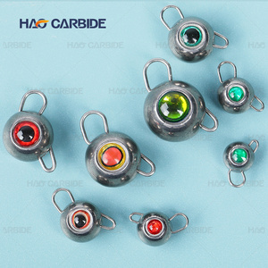 ตัวเบ็<span class=keywords><strong>ด</strong></span>ตกปลา Wolfram Bottom Fled Jig Sinker Tungsten Cheburashka พร้อมตา 3 มิติ สำหรับชุ<span class=keywords><strong>ด</strong></span>เหยื่ออ่อน - Product Image 4