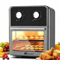 Anbolife Factory OEM Horno Freidora de Aire Multifunción Eléctrico Sin PFAS de 10L para Cocina Saludable y Compacta con Ventana