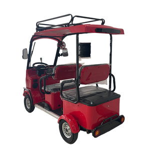 Voiturette de <span class=keywords><strong>golf</strong></span> électrique 4 places HLD Leisure, moteur 1000W, 4 roues, avec toit et pare-brise, pour complexe hôtelier et parcours de <span class=keywords><strong>golf</strong></span> - Product Image 2
