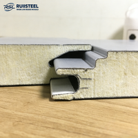 Panneaux sandwich en PU et panneaux sandwich en mousse de polyuréthane, matériaux isolants thermiques spéciaux pour les entrepôts